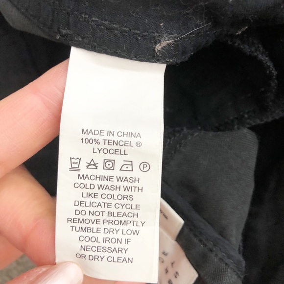 🖤 Kate Spade Broome Street 5 O'clock Black Cropped Trouser/Pants 6 - Picture 3 of 6